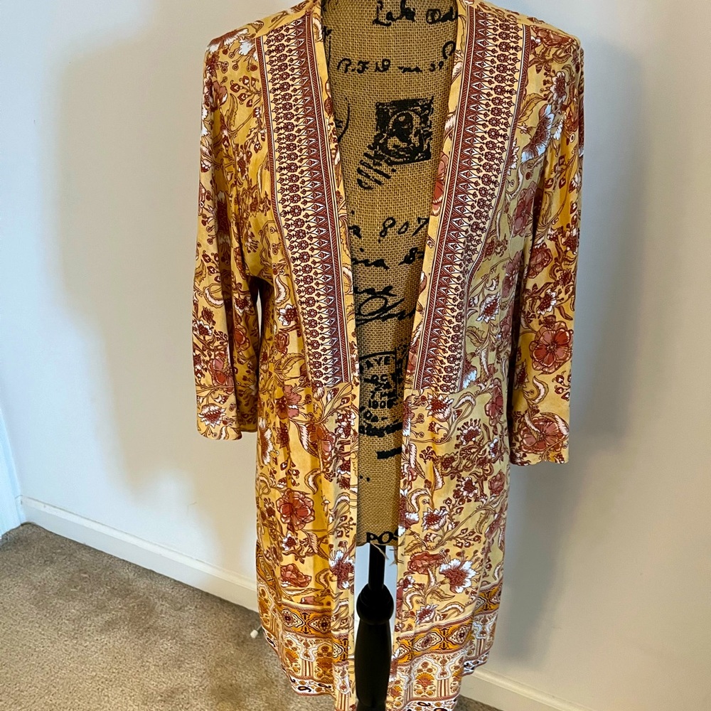 Knox Rose- multi colored kimono.